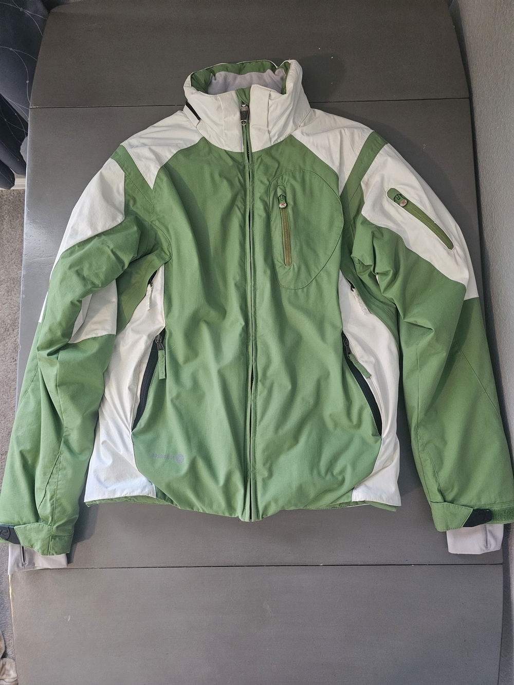 Rossignol Women's Green White Ski Snowboard Jacket Medium
